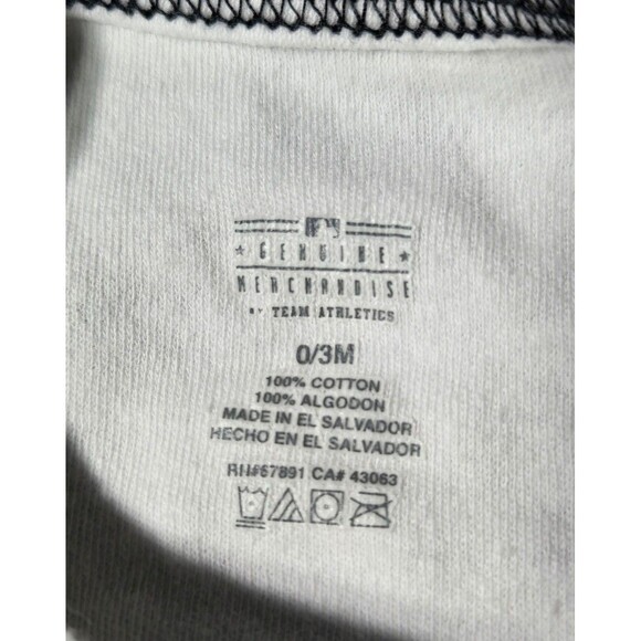 Baby Bodysuit 2 set Minnesota NFL Vikings MLB Twins body onesie snap 0-3 months - Picture 4 of 4